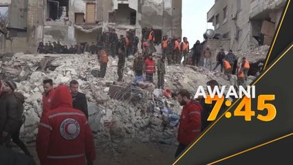 Gempa Bumi Syria | Kekurangan bekalan diesel jejaskan operasi SAR di Syria