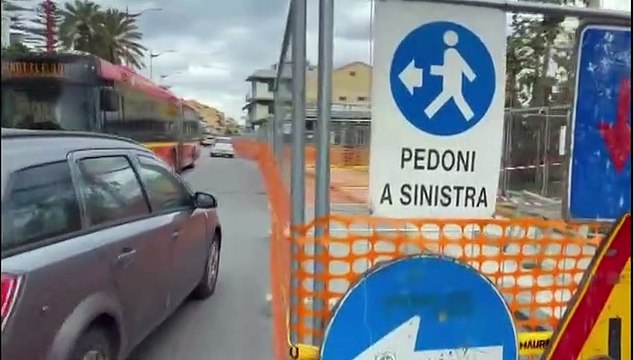 PISTA CICLABILE SANT'AGATA, LAVORI E CAOS