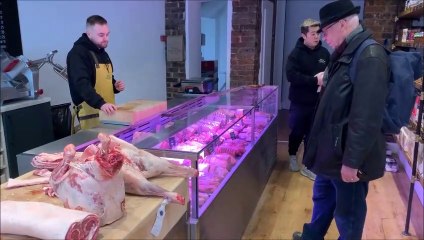 New butcher's shop Beak & Tail opens in Robertson Street, Hastings, on February 9 2023.