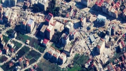 صور أقمار صناعية.. تركيا قبل الزلزال وبعده