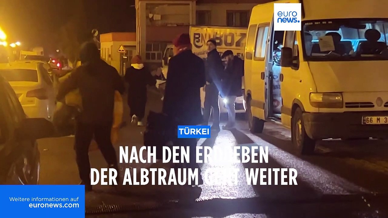 'Help me, help me' - die Verzweifelung im türkischen Erdbebengebiet wächst mit jeder kalten Nacht