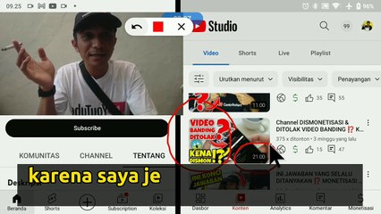 Channel 34 Ribu Subscriber Ditolak Monetisasi Konten Digunakan Ulang ⁉️ Solusi Monetisasi YouTube ❓