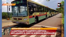La empresa de transporte continúa reclamando el pago de subsidios nacionales