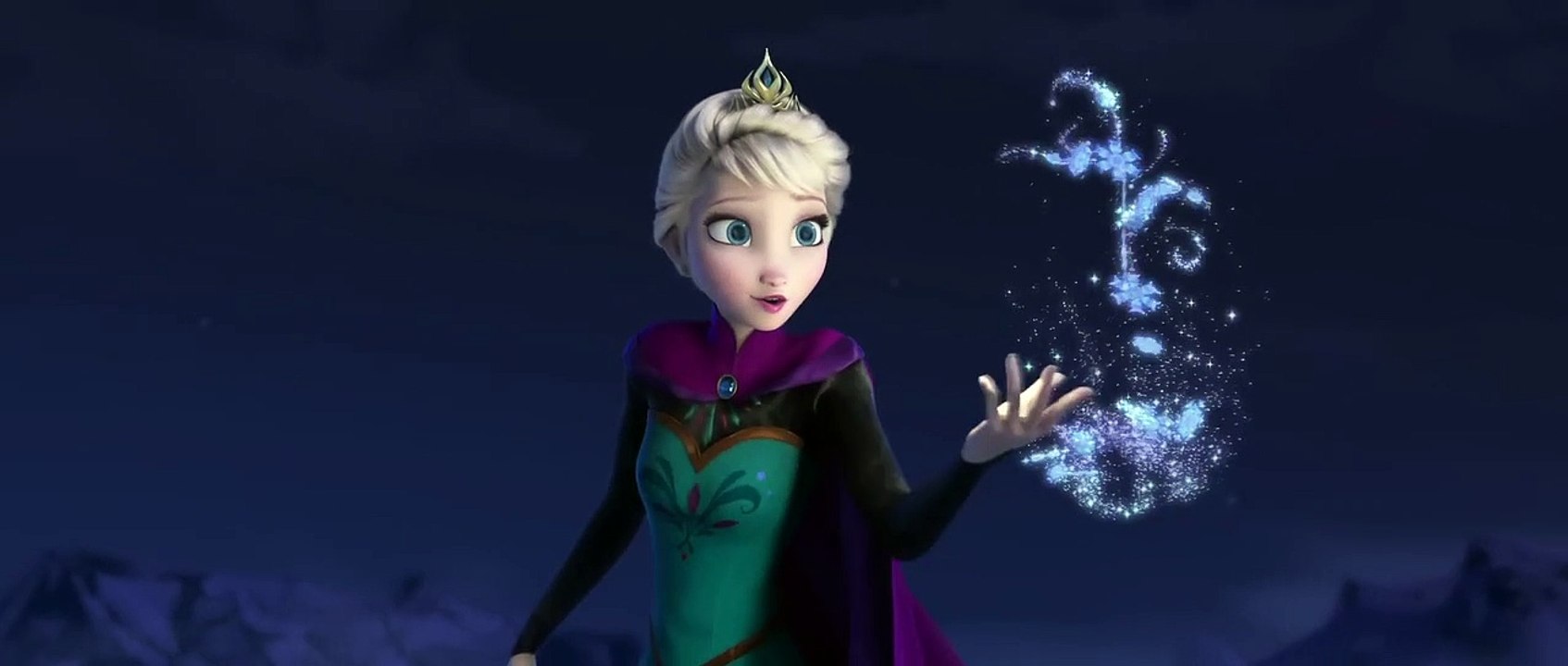 La Reine des Neiges chante "Libérée, délivrée"