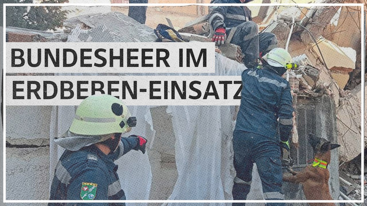 Bundesheer im Erdbeben-Einsatz: „So viele wie möglich retten“