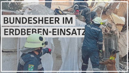 Bundesheer im Erdbeben-Einsatz: „So viele wie möglich retten“