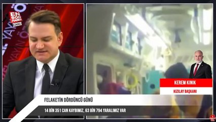 Kızılay Başkanı Kerem Kınık son durumu anlattı