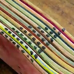 Making Baseball Bat from skateboard.