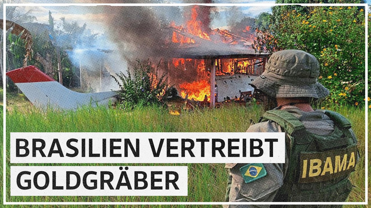 Brasilien vertreibt Goldgräber vom Land der Yanomami