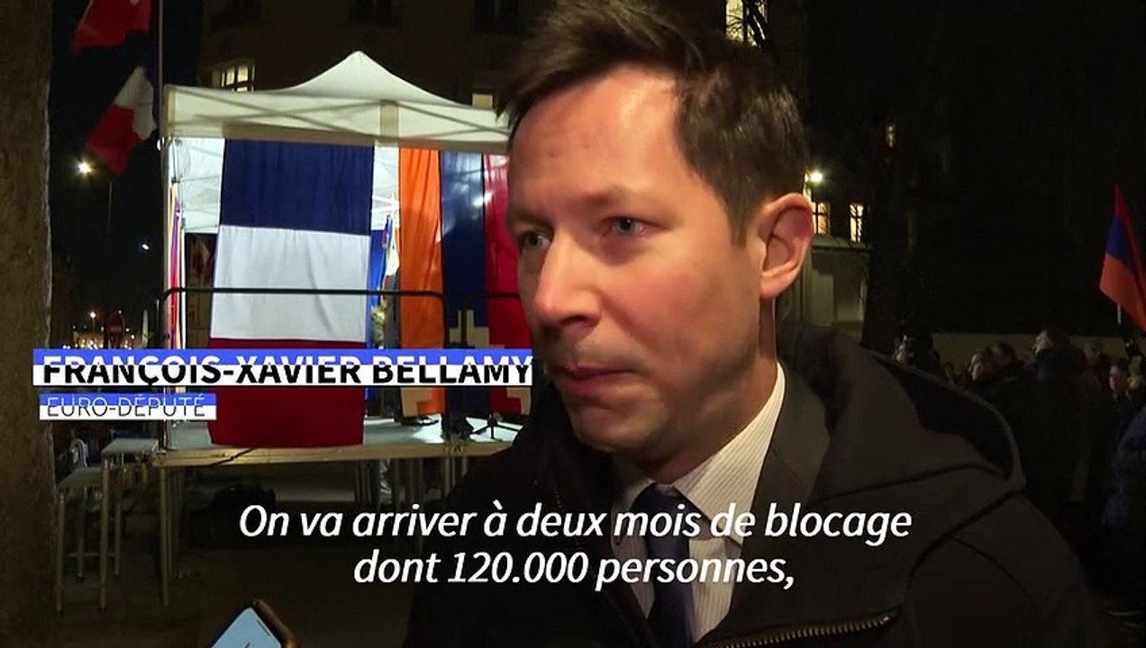 Paris: rassemblement contre le blocus du Nagorny Karabakh par l'Azerbaïdjan