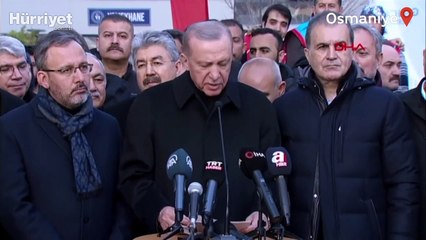 Cumhurbaşkanı Erdoğan, Osmaniye'de depremde can kaybının 16 bin 170'e yükseldiğini açıkladı