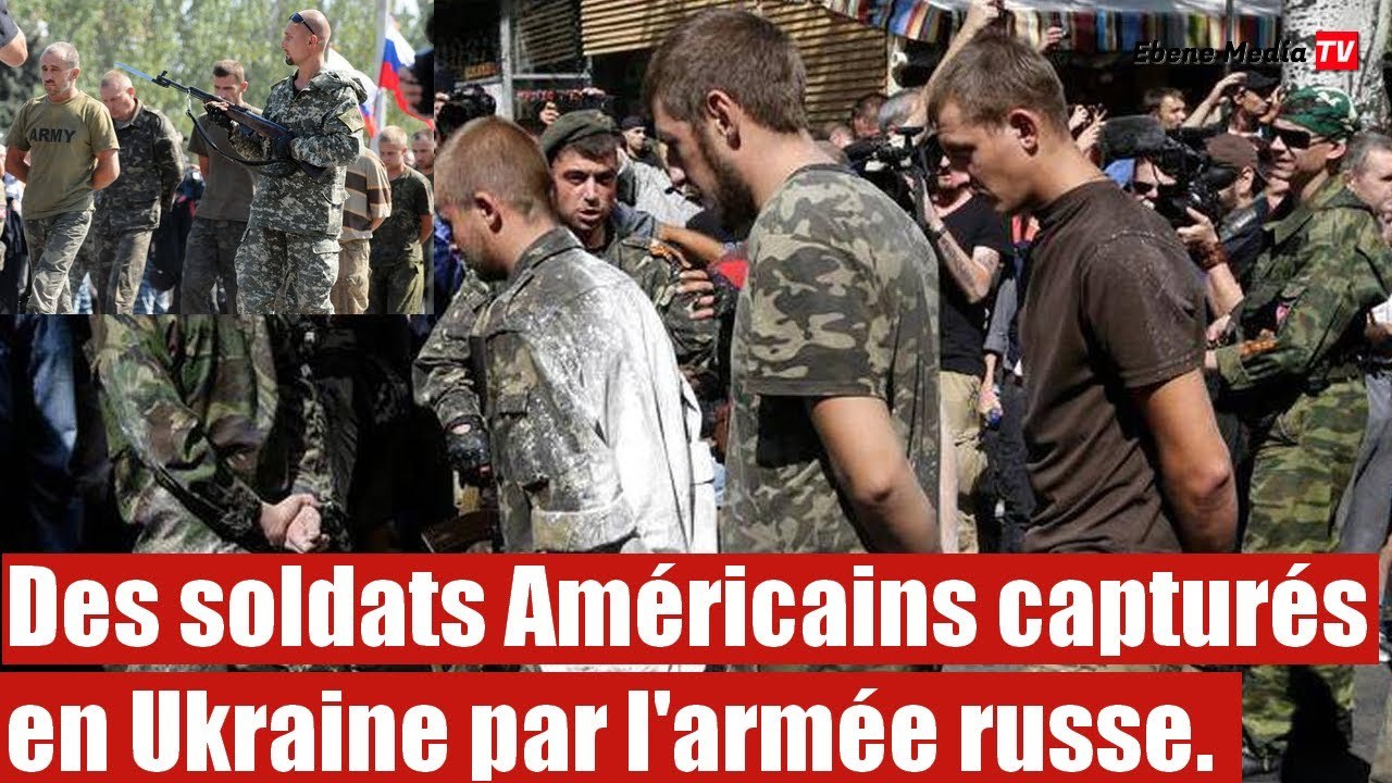 Des soldats américains capturés en Ukraine par l'armée russe.