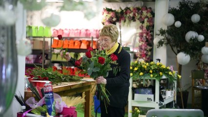 A Preston florist is celebrating her 61st Valentine's Day in business