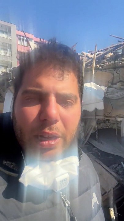 Hatay'da enkaz altında yakını kalan vatandaş: Çalışmalar enkazdan ses gelmediği için durdu, ses mi kalır 72 saat oldu!