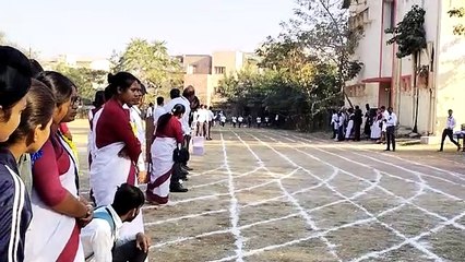 भाला फेंक में चारों निकेतन रहे आमने-सामने
