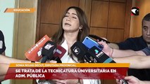 La facultad de ciencias económicas presentó una nueva carrera