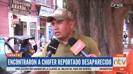 Encontraron a chofer reportado desaparecido