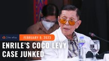 SC junks graft charges vs Enrile in relation to coco levy fund scam
