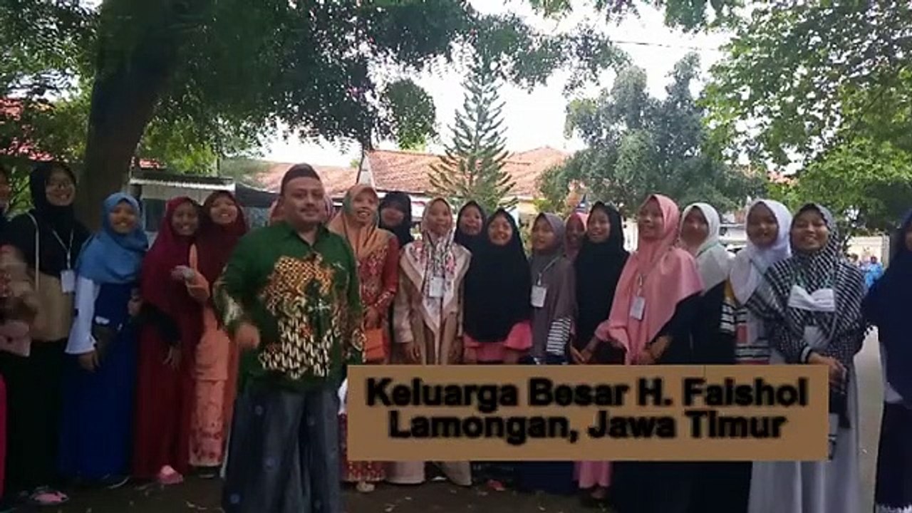 Keluarga Besar H. Faishol Lamongan Dukung Jokowi 2 Periode