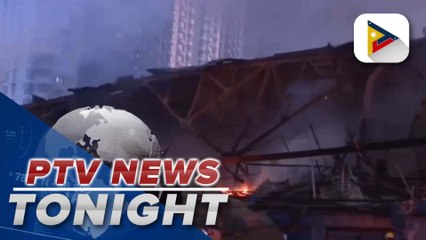 Fire hits old bus terminal in Cubao, QC