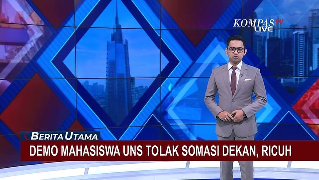 Mahasiswa UNS Kembali Gelar Demo, Tuntut Pencabutan Somasi Dekan Fakultas Ilmu Keolahragaan
