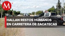 Localizan restos humanos cerca de una caseta de cobro en Zacatecas
