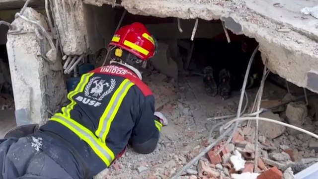 El espectacular trabajo de los equipos de rescate españoles en Turquía