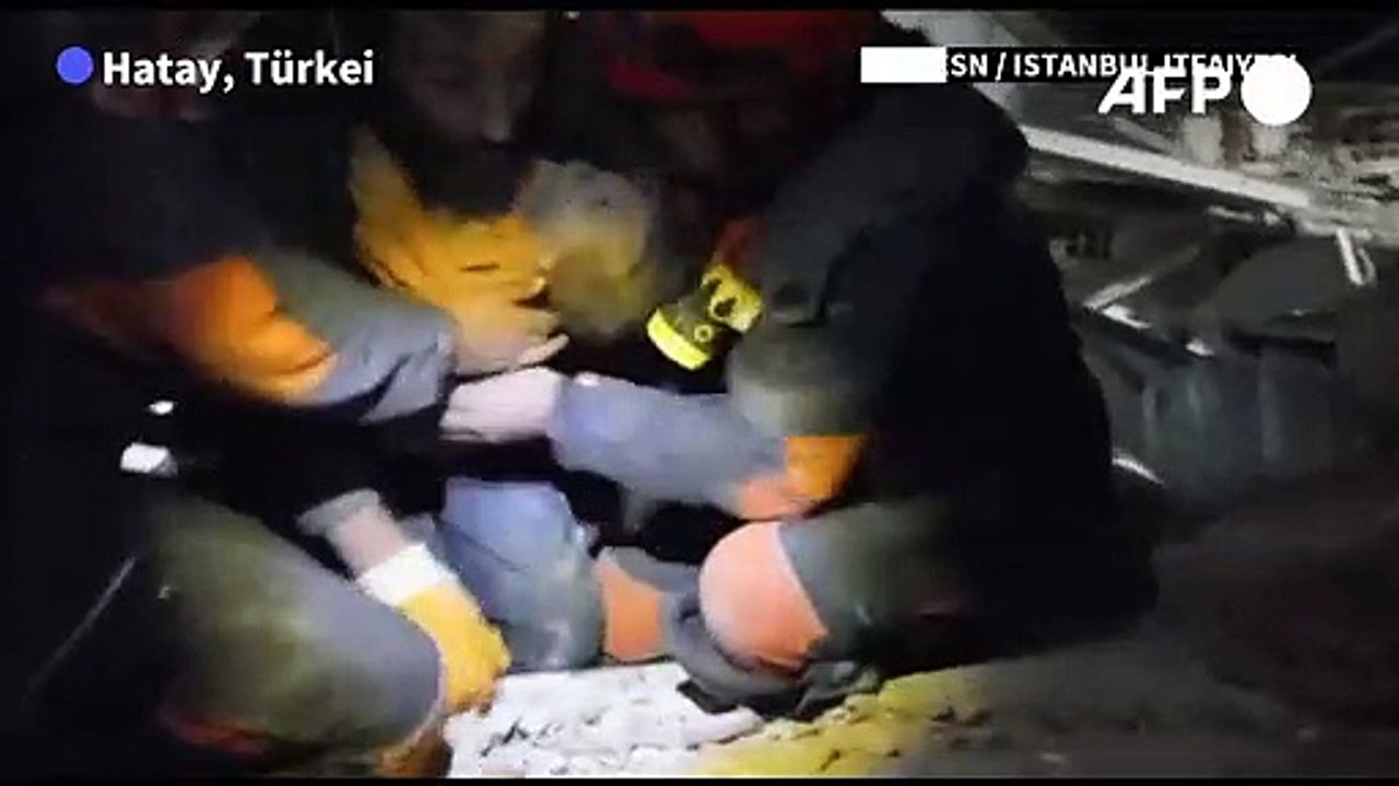 Wunder im Erdbebengebiet: Baby nach 68 Stunden gerettet