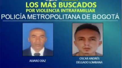 Policía de Bogotá publica por primera vez cartel de más buscados por violencia intrafamiliar