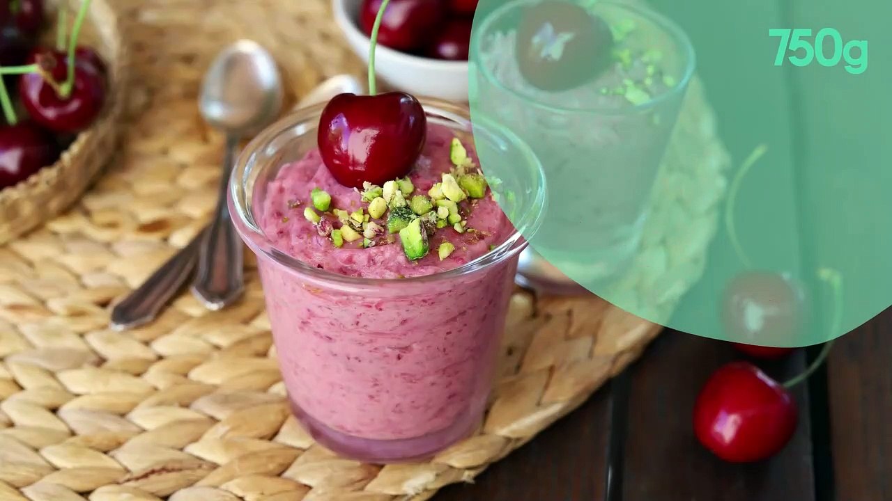 Mousse aux cerises