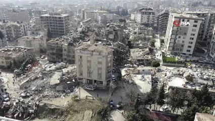 Defne'de çekilen bu görüntüler felaketin büyüklüğünü bir kez daha gözler önüne serdi