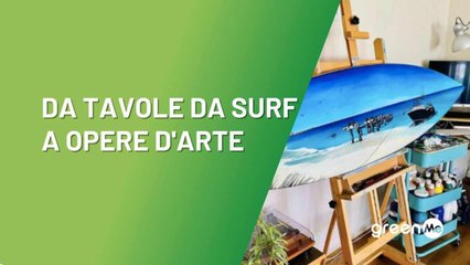 Da tavole da surf a opere d'arte