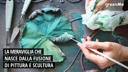 La meraviglia che nasce dalla fusione di pittura e scultura