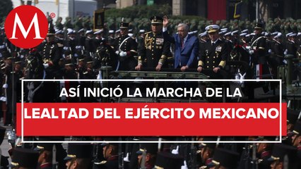 AMLO encabeza Marcha de la Lealtad en CdMx
