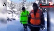 Kahramanmaraş'ta kar altındaki enkazdan sağ çıkarıldı