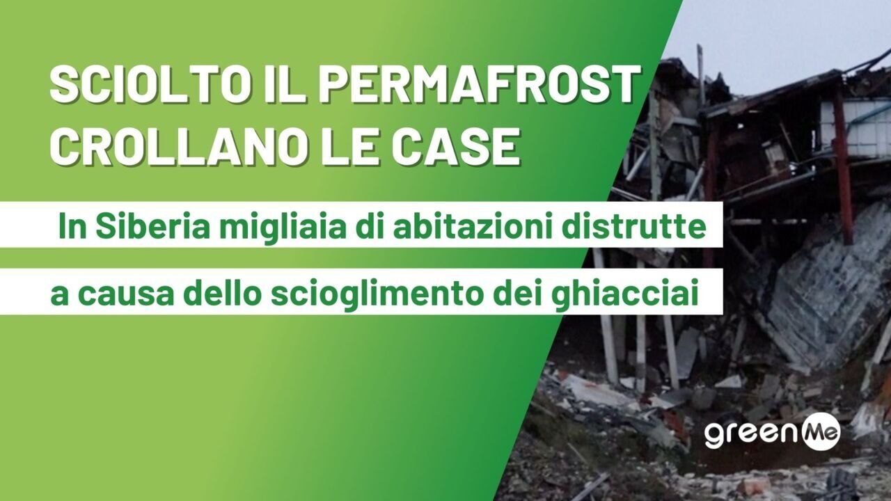 Sciolto il permafrost in siberia crollano le case.