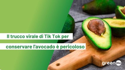 Il trucco virale di TikTok per conservare l’avocado è pericoloso