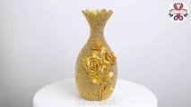 Plastic_bottle_flower_vase_making_-_Look_like_ceramic_vase___प्लास्टिक_की_बोतल_फू%(360p)
