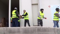 Azerbaycan'dan Türkiye'ye 8 tır insani yardım yola çıktı