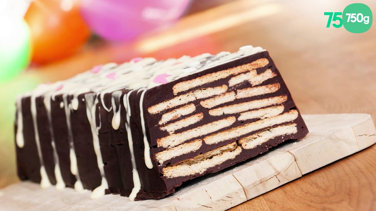 Gateau au petit beurre et chocolat