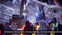 Ali Babacan: Türkiye'nin Bu Travmayı Atlatması, Bu Enkazı Kaldırması Çok Uzun Sürecek, Onu Anlıyoruz