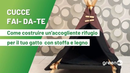 Come costruire un'accogliente rifugio per il tuo gatto a costo zero con stoffa e legno di riciclo