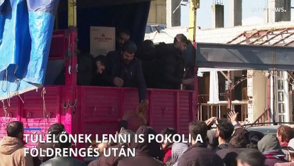 Helyszíni tudósítás: túlélőnek is pokoli lenni a földrengés után