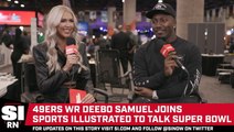 Deebo Samuel Joins Sports Illustrated from Radio Row Ahead of Super Bowl LVII