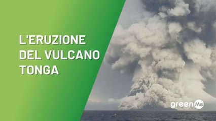 L'eruzione del vulcano Tonga