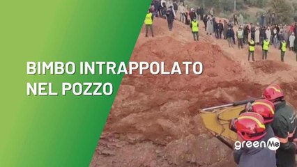 Bimbo intrappolato nel pozzo