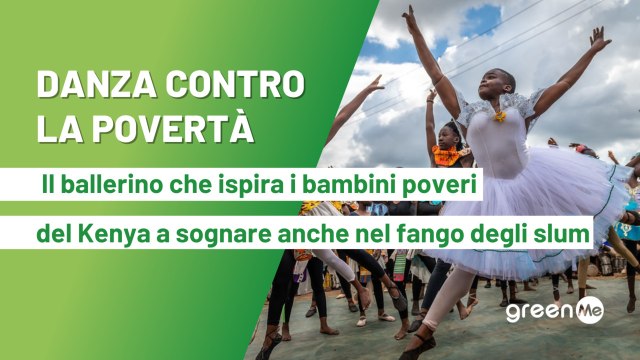 La danza contro la povertà. Il ballerino che ispira i bambini poveri del Kenya a sognare anche nel fango degli slum