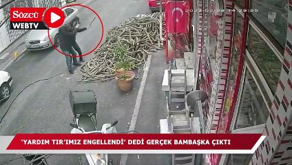 ‘Yardım TIR'ımız engellendi’ dedi gerçek bambaşka çıktı