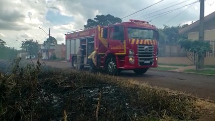 Incêndio no Santa Cruz mobiliza Corpo de Bombeiros