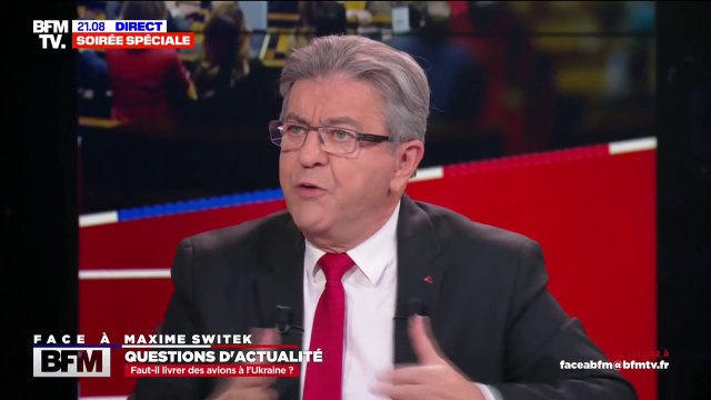 Jean-Luc Mélenchon sur l'Ukraine: Il faut que monsieur Poutine soit ramené d'une manière ou d'une autre à la table à laquelle on commence à discuter